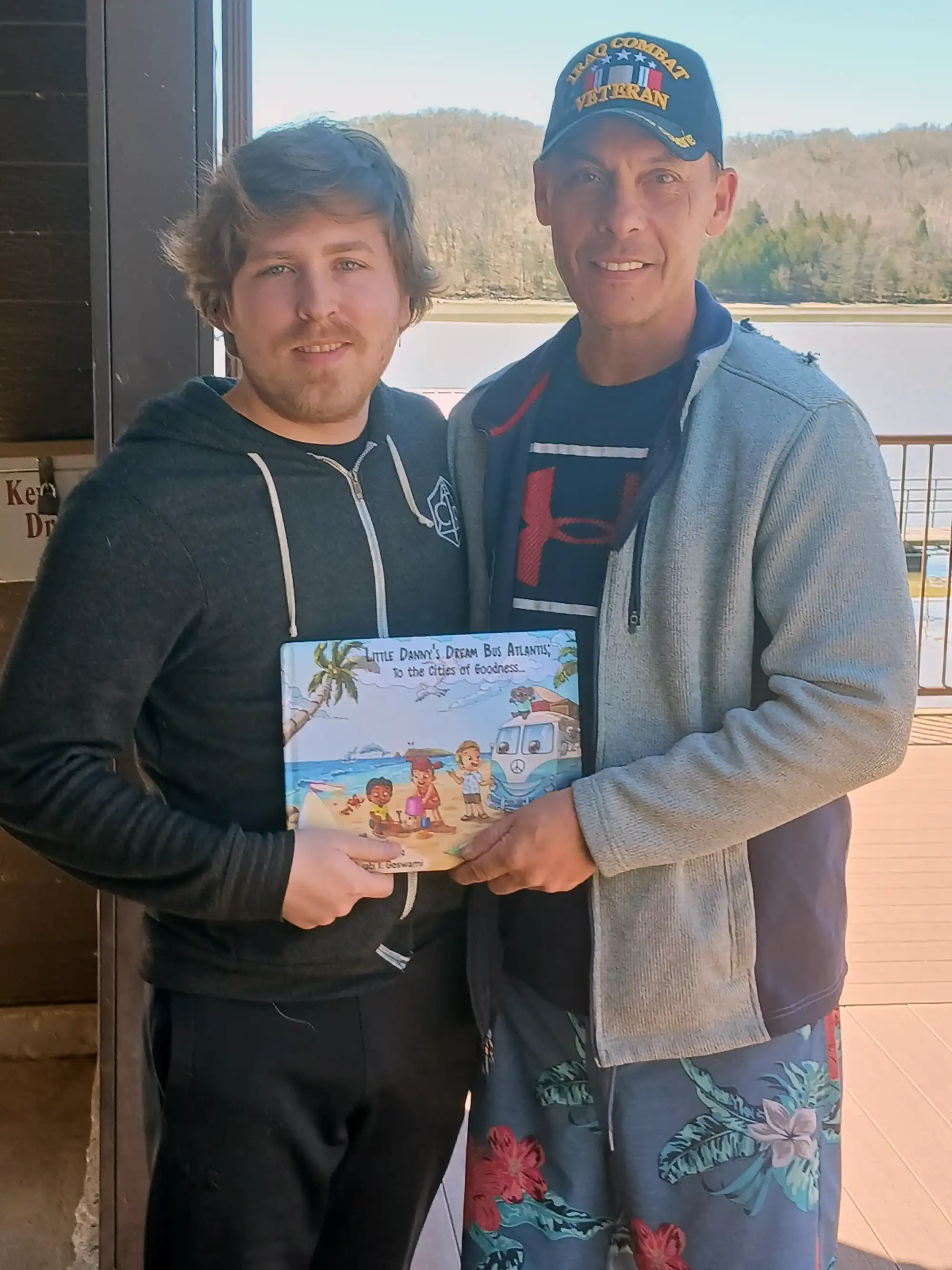 Lake of the Ozarks Missouri, David Haave meeting with staff to sign the book for the Children's Hospital, MO, USA.